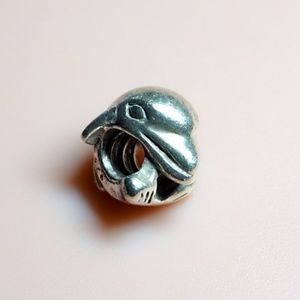 Authentic Pandora Silver Dolphin Charm Retired